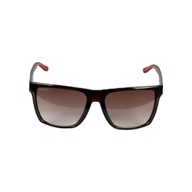 Gucci-Óculos de sol retangulares Gucci-Multicor