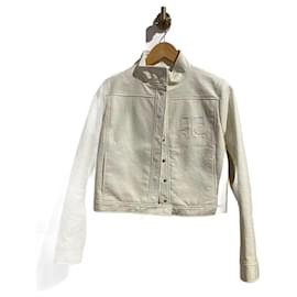 Courreges-COURREGES  Jackets T.International XL Cotton-White