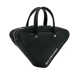 Balenciaga-Sac de sport Balenciaga S Triangle noir-Noir