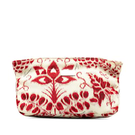 Gucci-Neceser de lona con estampado floral 039 9968-Blanco