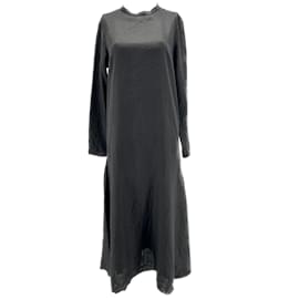 Autre Marque-ALBUS LUMEN Robes T.UK 8 lin-Noir