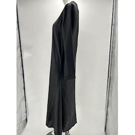Autre Marque-ALBUS LUMEN Robes T.UK 8 lin-Noir