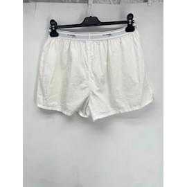 Autre Marque-HOMME GIRLS  Shorts T.International L Cotton-White