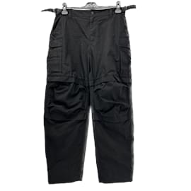 Autre Marque-WARDROBE NYC  Trousers T.International S Cotton-Black