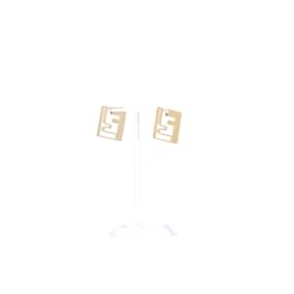 Fendi-FENDI  Earrings T.  gold plated-Golden