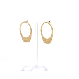 Autre Marque-NICHT SIGN / UNSIGNIERTE Ohrringe T.  Metall-Golden