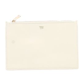 TOM FORD Pochettes T.  Cuir Blanc