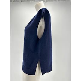 Eric Bompard-ERIC BOMPARD  Knitwear T.International M Cashmere-Navy blue