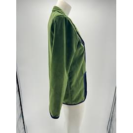 Autre Marque-LA VESTE  Jackets T.International S Cotton-Green
