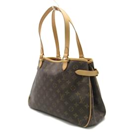 Louis Vuitton-Louis Vuitton Monogram Batignolles Horizontal Bag  Canvas Tote Bag M51154 in Excellent condition-Brown