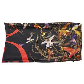Alexander McQueen Multi bird patterned scarf - size Multiple colors