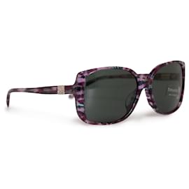 Tiffany & Co-Tiffany Black Round Tinted Sunglasses-Black