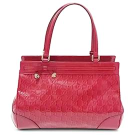 Gucci-Gucci Red Guccissima Mayfair-Rot
