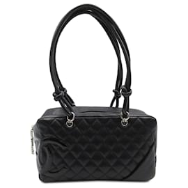 Chanel-Chanel Black Cambon Ligne Shoulder Bag-Black