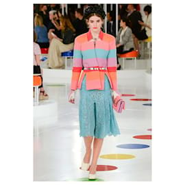 Chanel-Paris / Jaqueta de tweed para passarela de Seul-Multicor