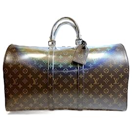 Louis Vuitton-Monogramma Nebulosa Keepall 50 M23118-Argento