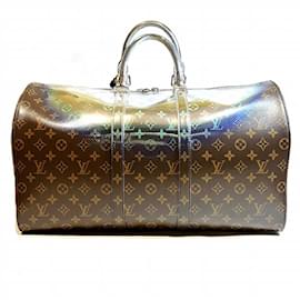 Louis Vuitton-Keepall Nebulosa Monograma 50 M23118-Plata