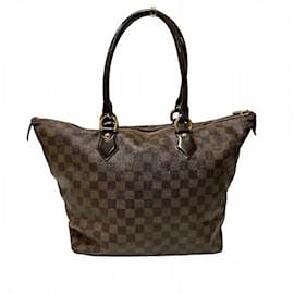 Louis Vuitton-Damier Ebène Saleya MM N51182-Marron