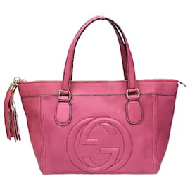Gucci-Medium Soho Working Tote 282307-Pink