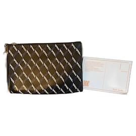 Paul Smith-PAUL SMITH handbag with strap-Black,White,Blue