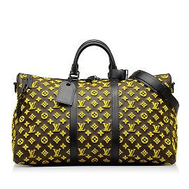 Borse da viaggio LOUIS VUITTON Giallo