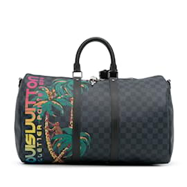 Louis Vuitton-LOUIS VUITTON Travel bags-Blue