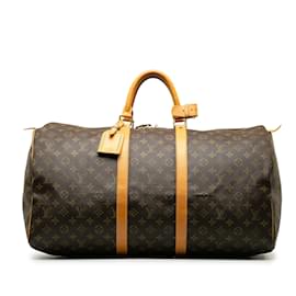 Louis Vuitton-LOUIS VUITTON Travel bags-Brown