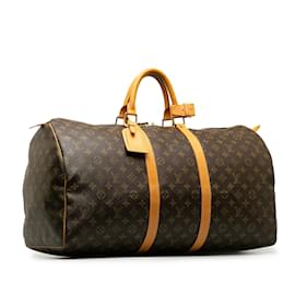 Louis Vuitton-LOUIS VUITTON Travel bags-Brown