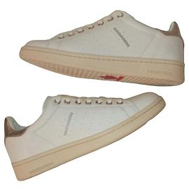 Sneakers Dsquared2 in pelle bianca Bianco