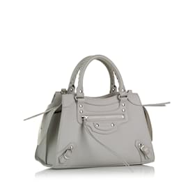 Balenciaga-Gray Balenciaga Neo Classic City Satchel-Other