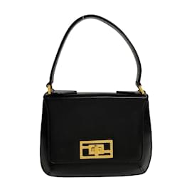 Fendi-Bolsa de couro-Preto