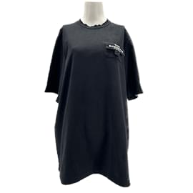 Fendi-Camisetas FENDI.Internacional L Algodón-Negro