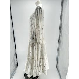 Autre Marque-NICHT SIGN / UNSIGNED Kleider T.Internationale M Baumwolle-Weiß