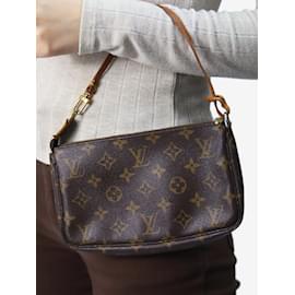 Louis Vuitton-Brown Vintage 1999 pochette shoulder bag-Brown