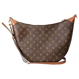 Louis Vuitton-Brown Monogram Loop Hobo bag-Brown