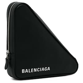 Balenciaga-Pochette Triangolo Nera Balenciaga-Nero