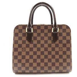 Louis Vuitton-Damier Ebene Triana N51155-Brown