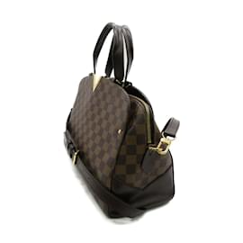 Louis Vuitton-Damier Ebene Kensington Bowling Bag N41505-Brown