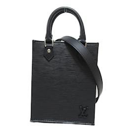 Louis Vuitton-Epi Petit Sac Plat L69441-Preto