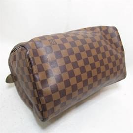 Louis Vuitton-Damier Ebene Speedy 30  N41531-Brown