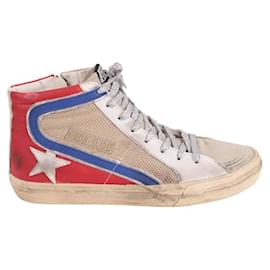 Golden Goose-Leather sneakers-Multiple colors