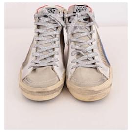 Golden Goose-Leather sneakers-Multiple colors