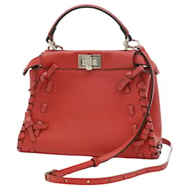 Fendi-Fendi Peekaboo-Rosso