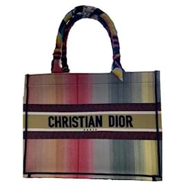 Christian Dior-Book tote multicolore, rare!-Multicolore