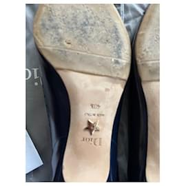 Christian Dior-Tamaño de los zapatos Dior 40.5-Azul marino