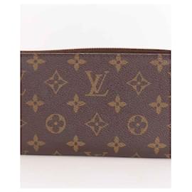 Louis Vuitton-Zippy leather wallet-Brown