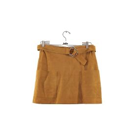 Bash Mini-saia de camurça Amarelo