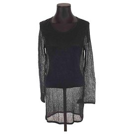 Saint Laurent Top nero Nero