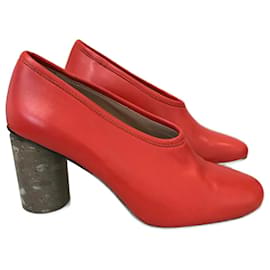 ACNE STUDIOS Heels T.EU 37 Leather Red
