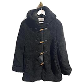 Saint Laurent-SAINT LAURENT  Coats T.International M Wool-Black